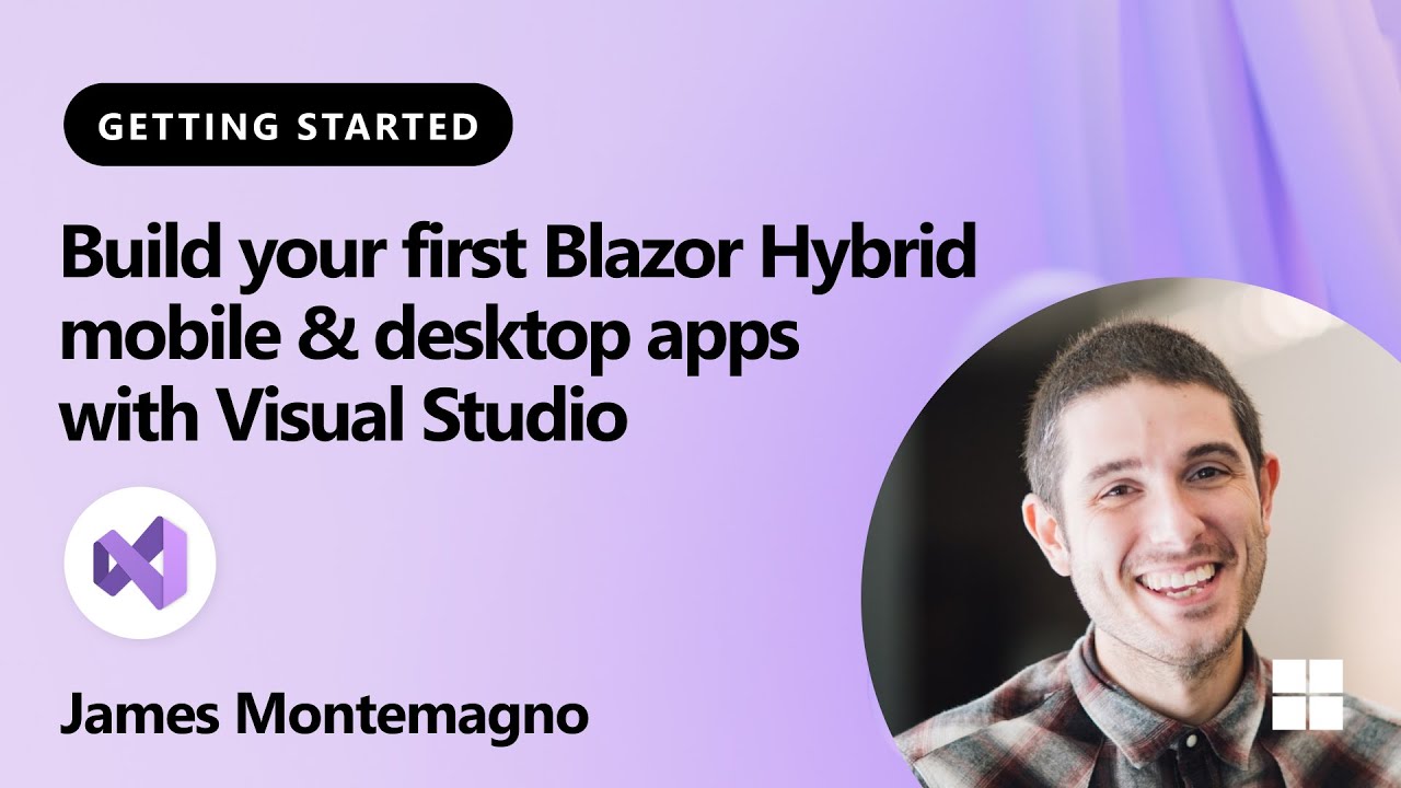 Build your first Blazor Hybrid mobile & desktop apps with Visual Studio
