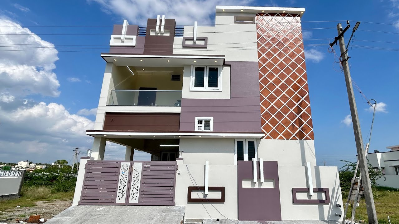 2.75 சென்ட்டில் அழகான 3BHK வீடு விற்பனைக்கு🏠 Duplex House 😍Semi-Furnished | Epi-1418