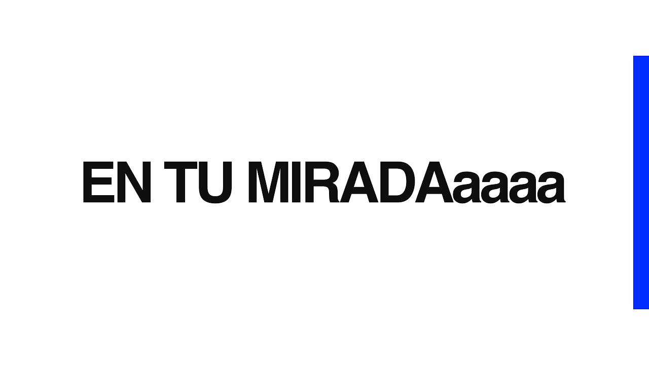 Alleh & Yorghaki - EN TU MIRADAaaaa (Lyric Video)