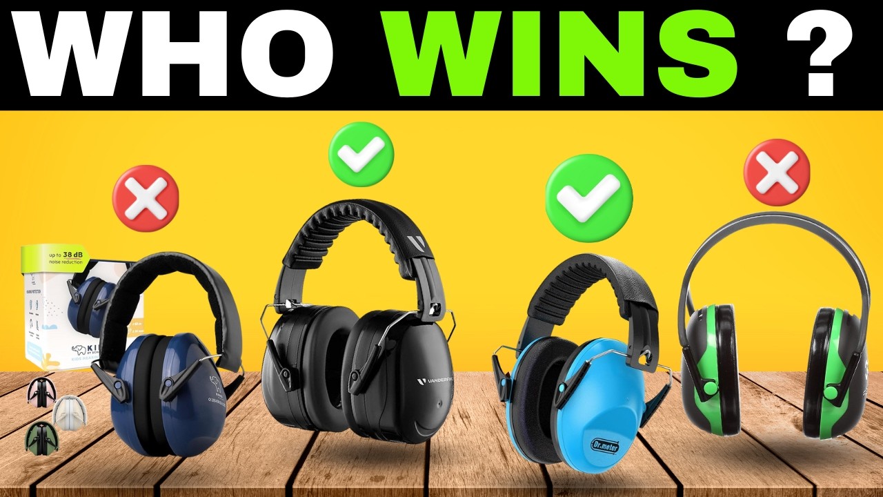 ✅ 7 Best Noise Reduction Earmuffs for Studying & Remote Work [2026] 🎧 for Adults & Kids
