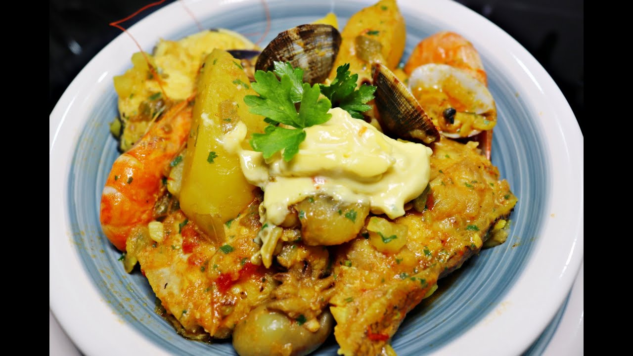 GUISO MARINERO DE BACALAO Y MERO
