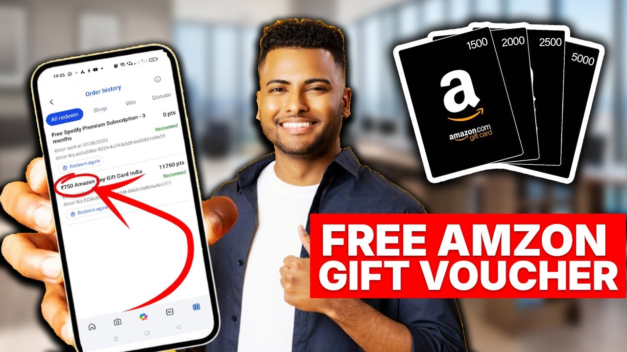 Amazon Free Gift Card 2025. How I got 1500 Rs Free Gift Voucher.