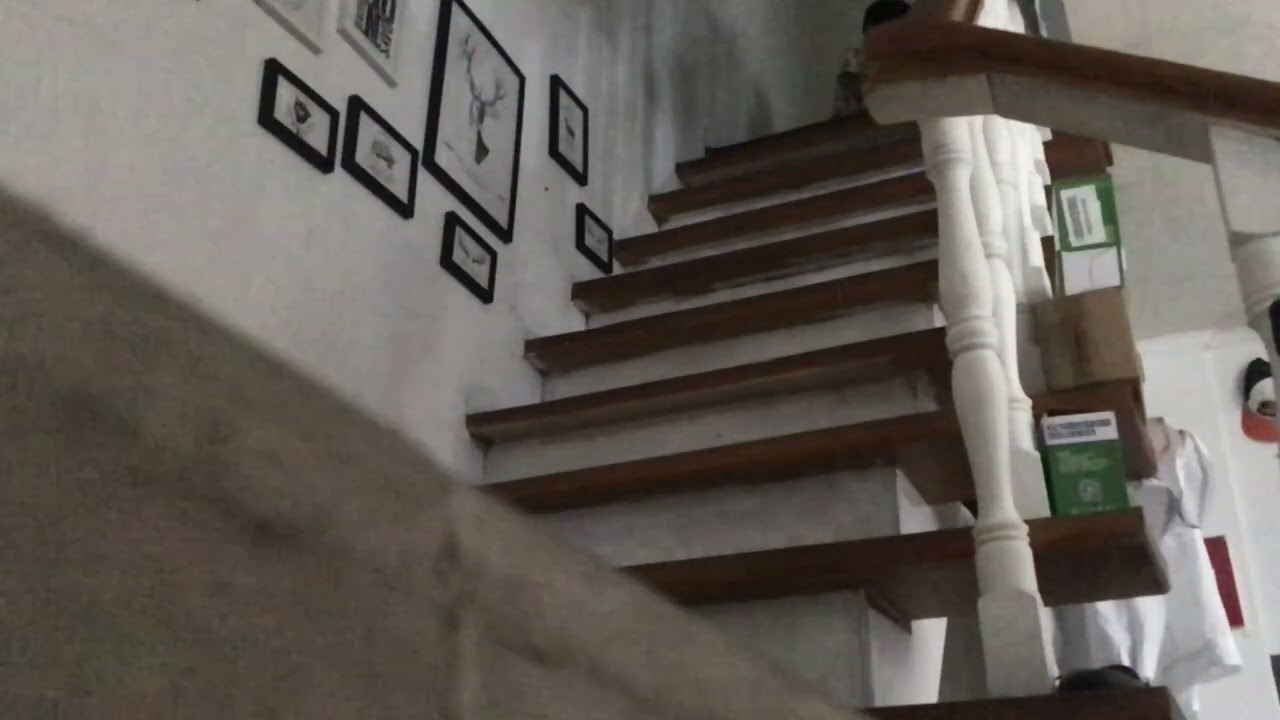 toys falling down stairs