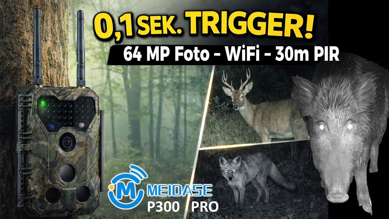 Meidase P300 im Praxistest 64 MP Foto und 0,1 Sec Triggerzeit!