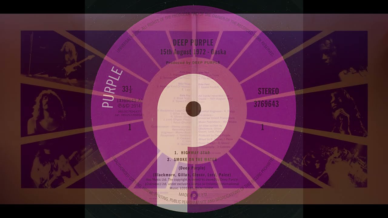 Deep Purple, "Made in Japan" Complete,  15th, 16th & 17th August 1972
