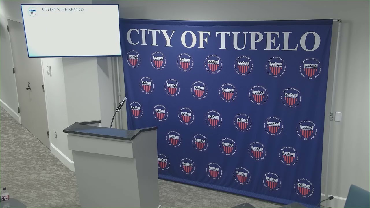 Tupelo City Council  //  3-17-2025