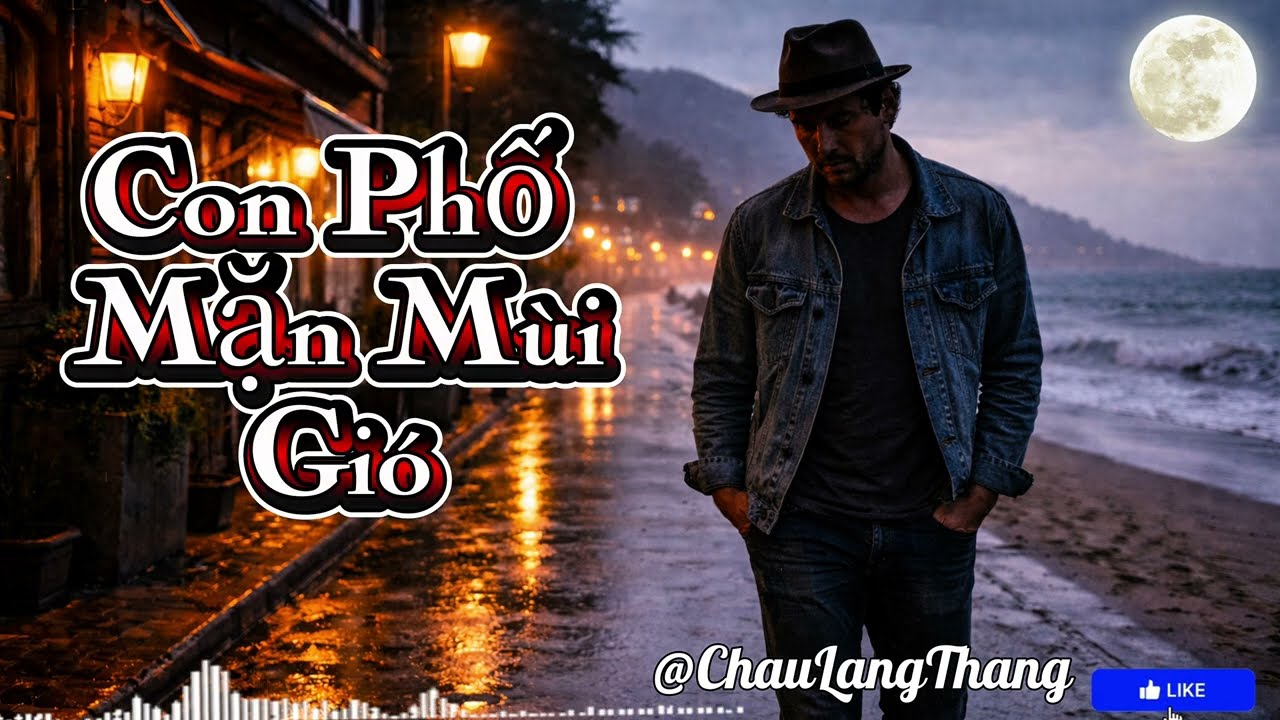 Con Phố Mặn Mùi Gió - Lang Thang Lặng Lẽ #BluesRockViet#nhacviet #chaulangthang #nhachay 