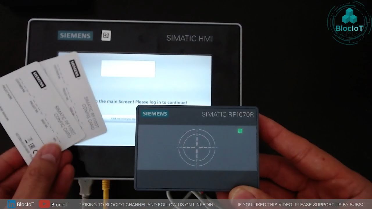 22- Connecting an RFID Reader to a Siemens Unified Comfort Panel HMI