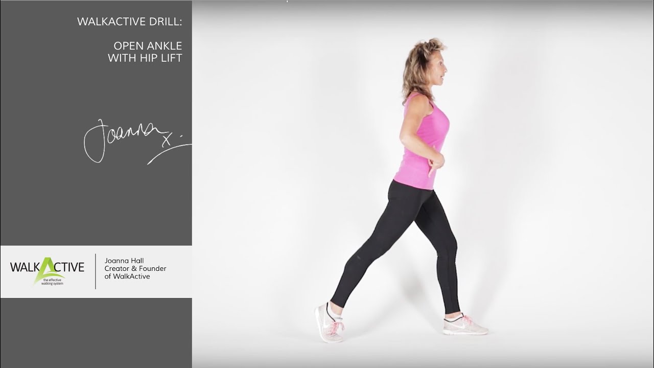 WalkActive Open Ankle with Hip Lift Drill