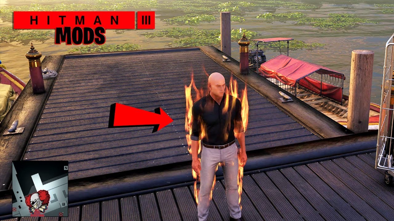 Fire Suit Mod || Hitman 3 Mods || 2022