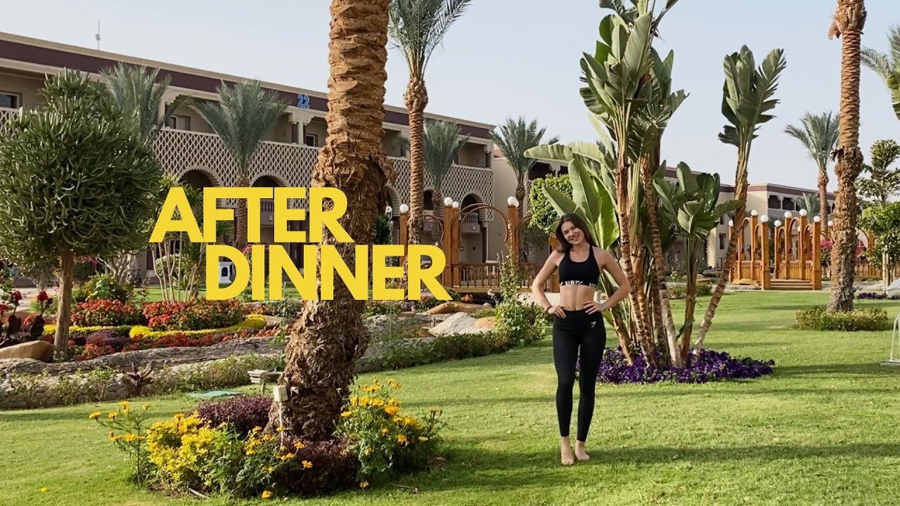 15 MIN After Dinner Workout For Digestion // No Repetition Walking Workout