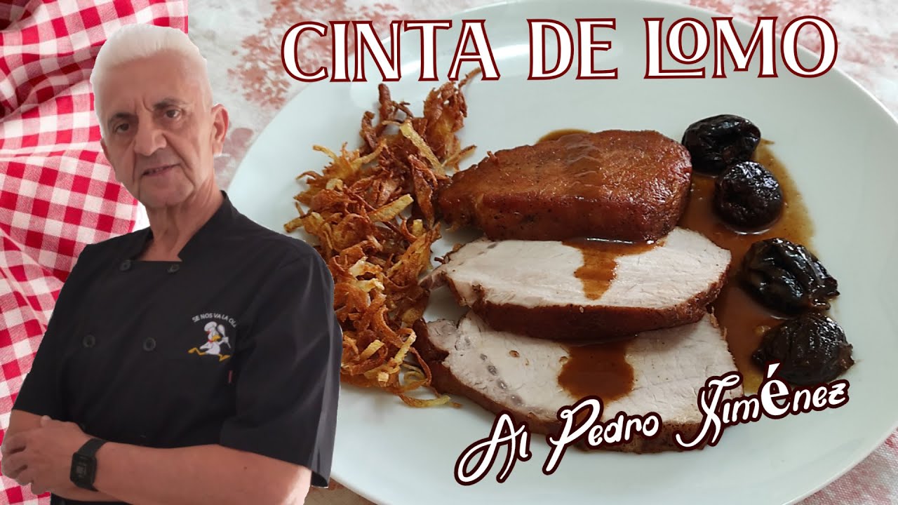 CINTA DE LOMO Al Pedro Ximenez (en olla rápida)