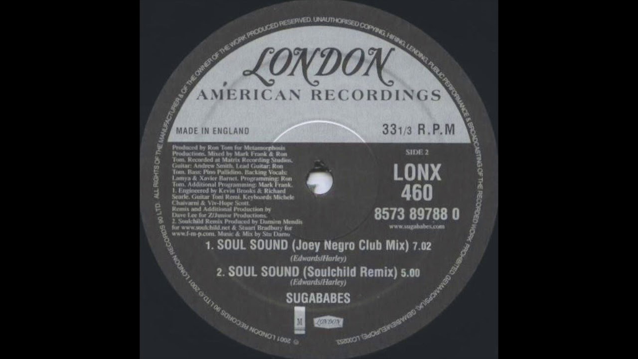 Sugababes - Soul Sound (Joey Negro Club Mix)