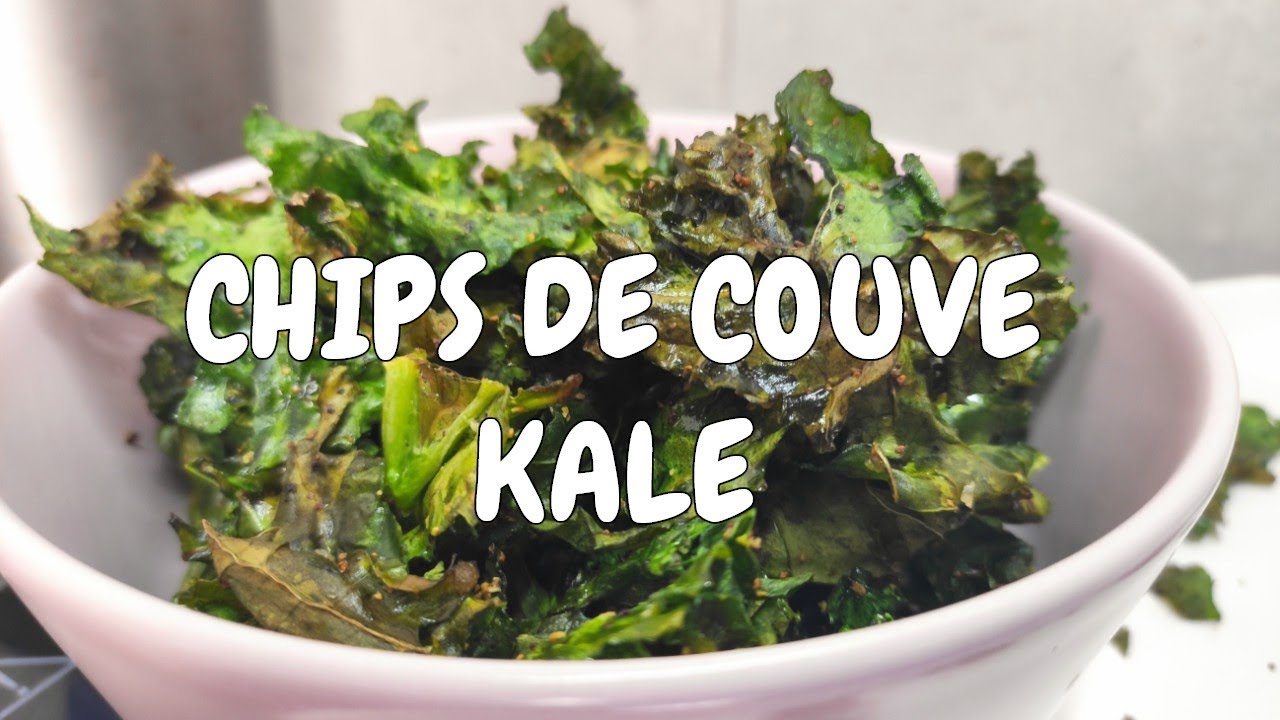 RECEITA CHIPS DE COUVE KALE - COUVE KALE CROCANTE NA AIRFYER OU FORNO | CASAL100CULPA