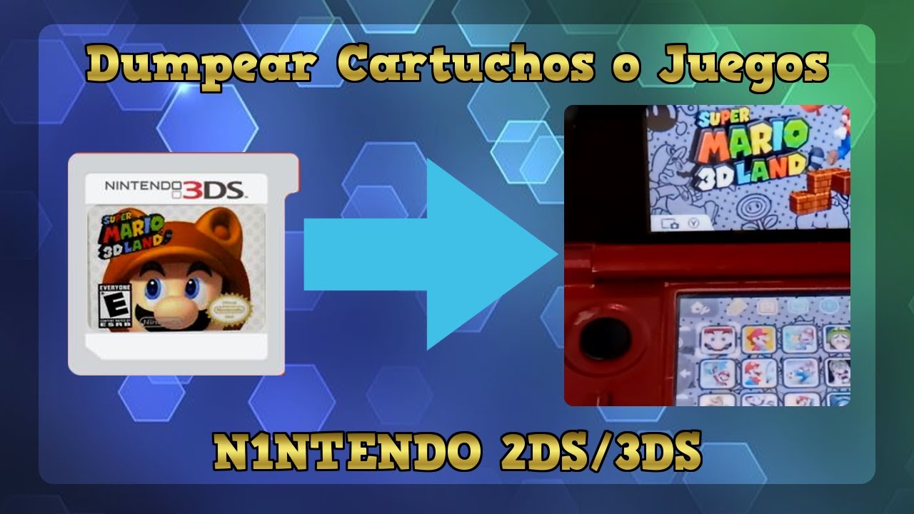 Dumpear Cartuchos o Juegos Instalados a .C1A - N1NT3NDO 2DS/3DS