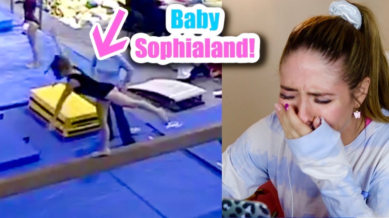 REAGISCO ai miei VECCHI VIDEO di GINNASTICA!