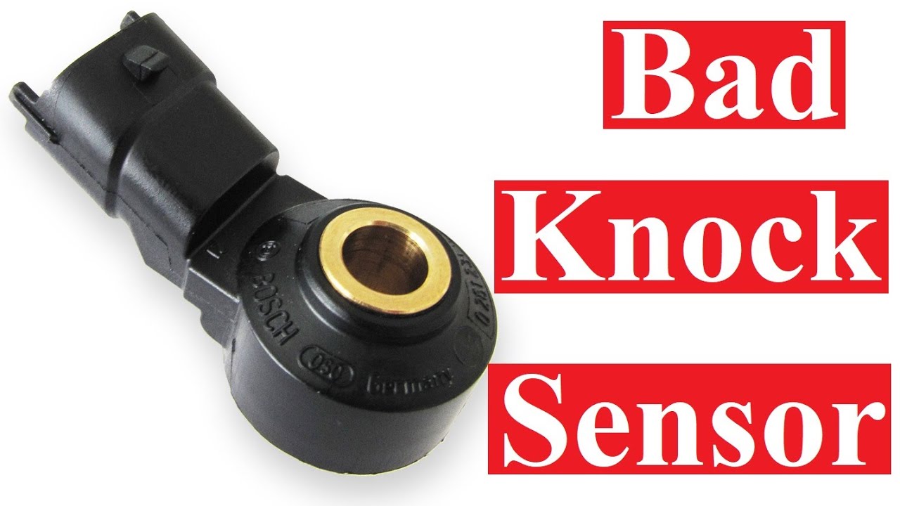 Symptoms of bad engine knock sensor