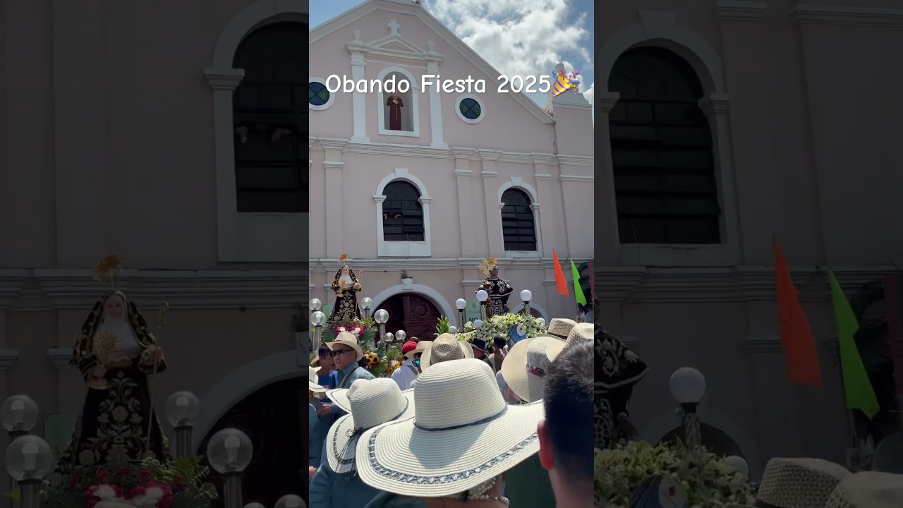 Obando Fiesta 2025🎉 #festa #sayawsaobando #obandofertilitydance #obandochurch