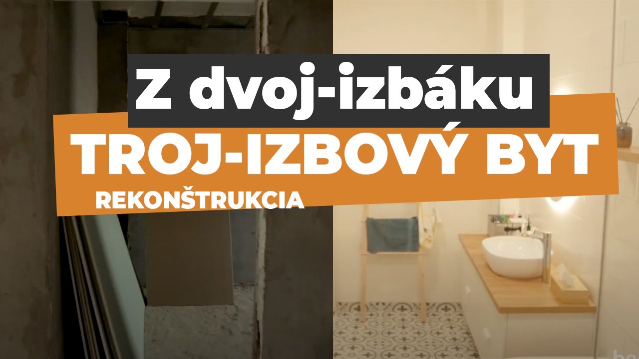 Perfektná rekonštrukcia bytu v Banskej Bystrici
