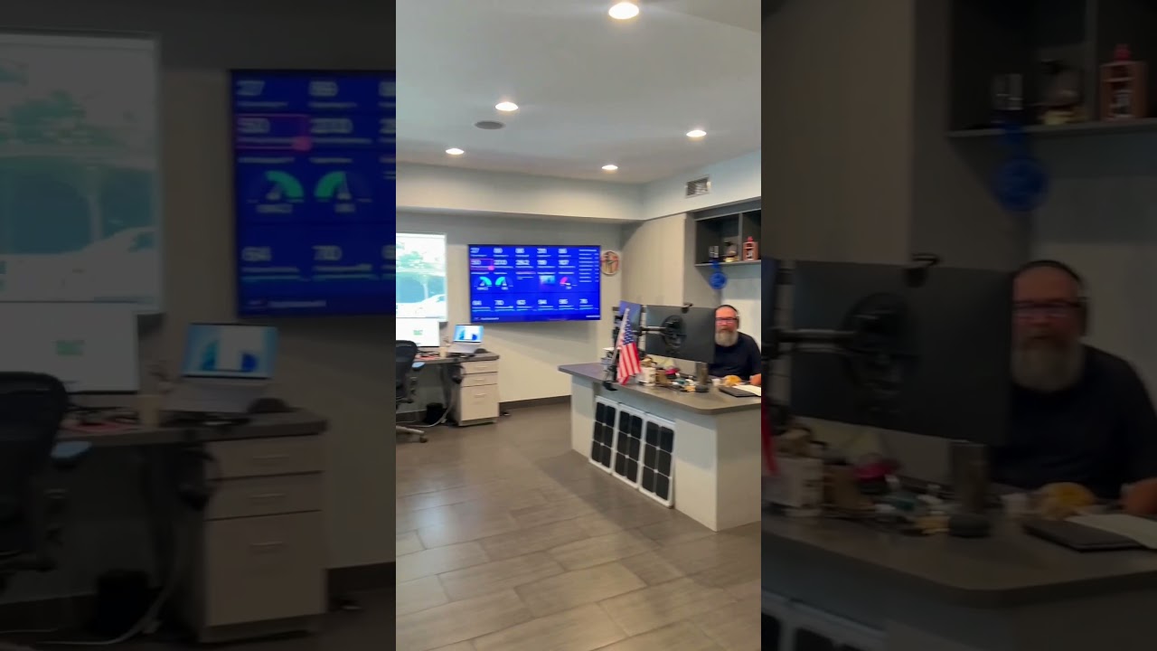 A day in the life of our Solar company ✨ #solarcompany #tour #officetour #company #officelife