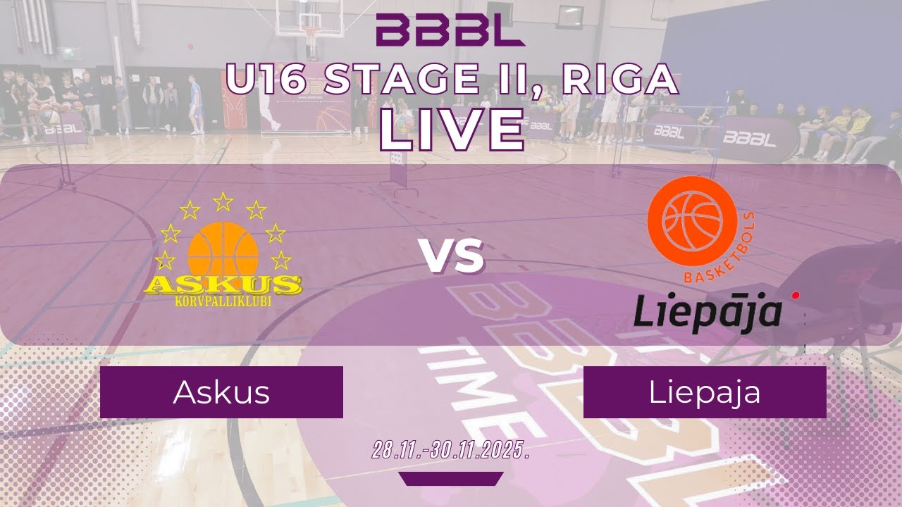 KK Askus Jetoil/Hiiumaa SPK 2010 vs Liepāja 2010 | BBBL U16 | Stage II