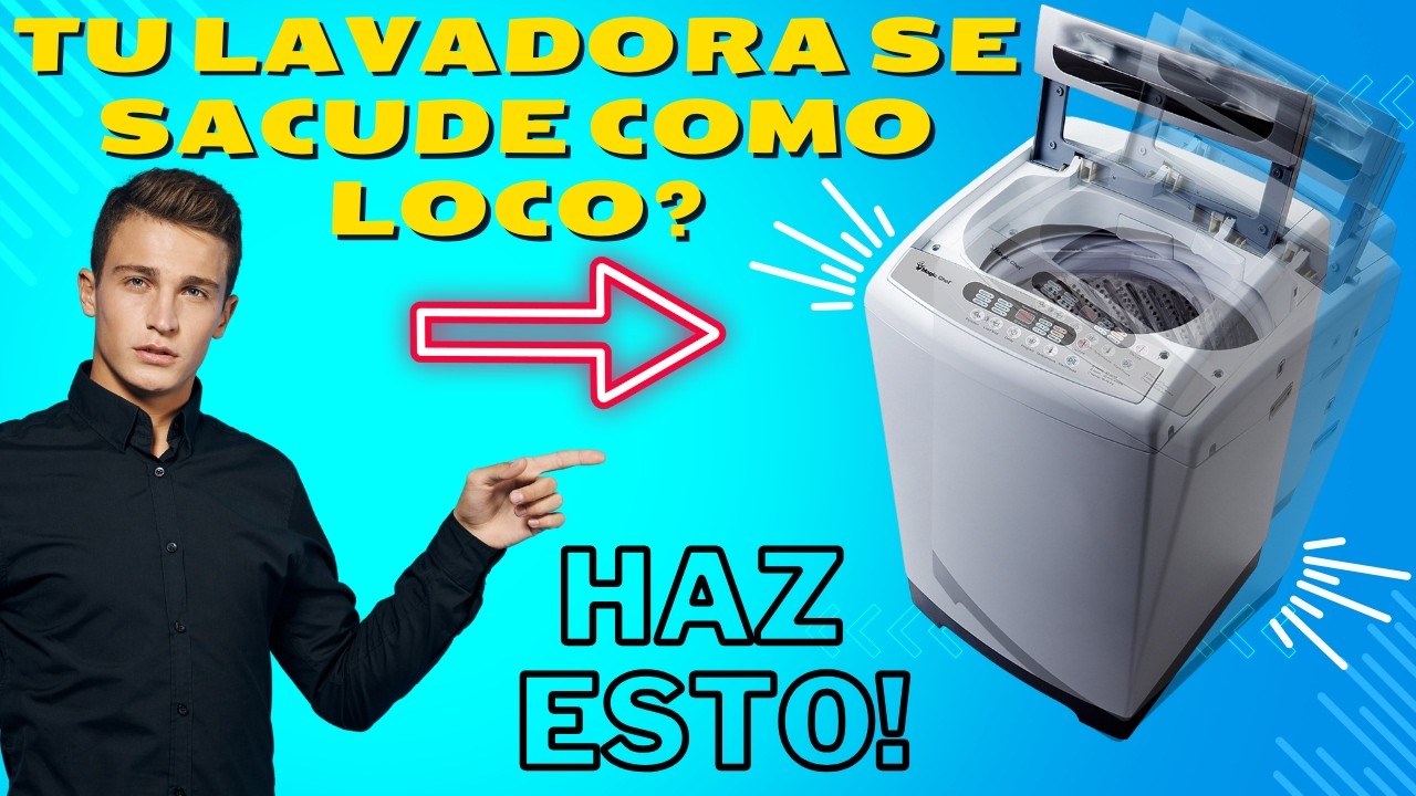 ¡No tires tu lavadora! Repara los resortes con este truco sencillo