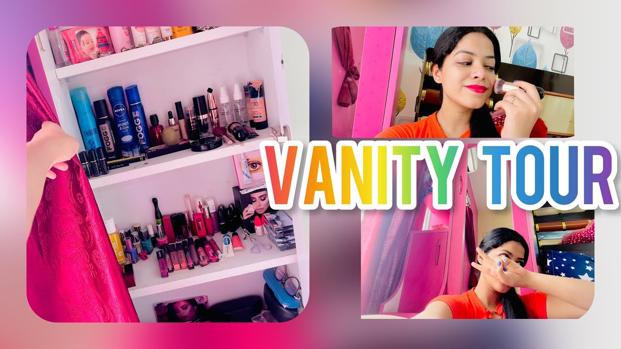 My dressing table/ Vanity tour💄/Must watch #makeupcollection #dressingtabletour #organization