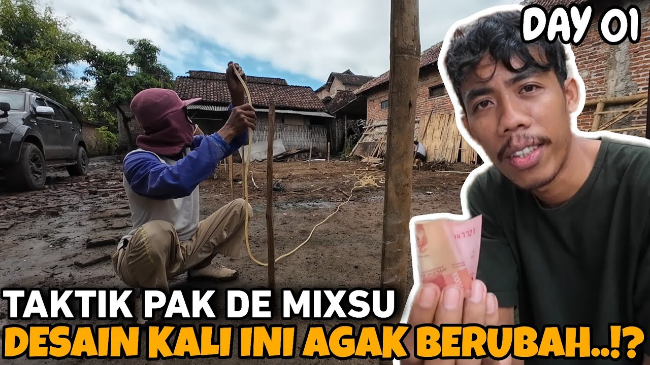 HARI PERTAMA PAK DE MIXSU MEMBUAT DESAIN TERBARU ❗❗