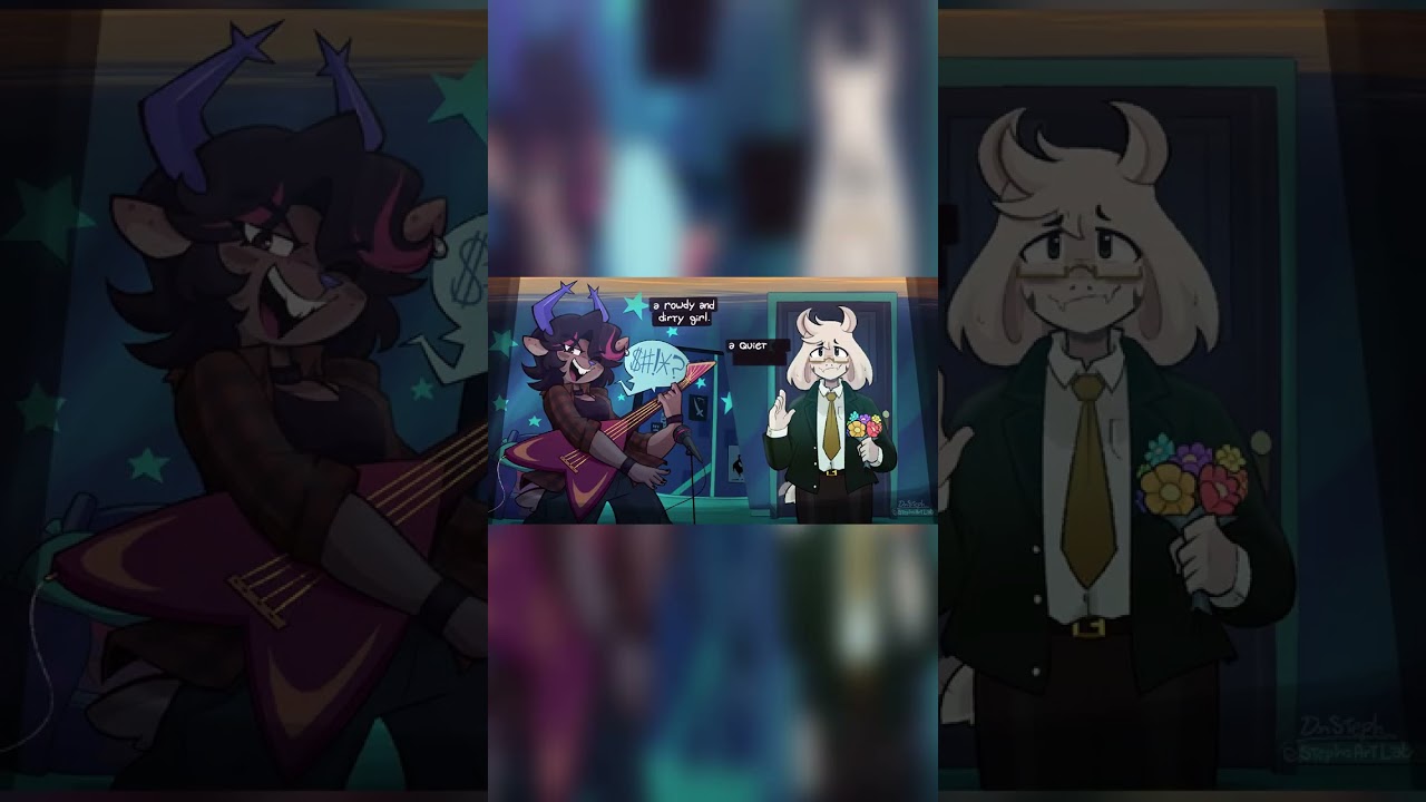 Asriel's Girlfriend Died #deltarune #fyp #gaming