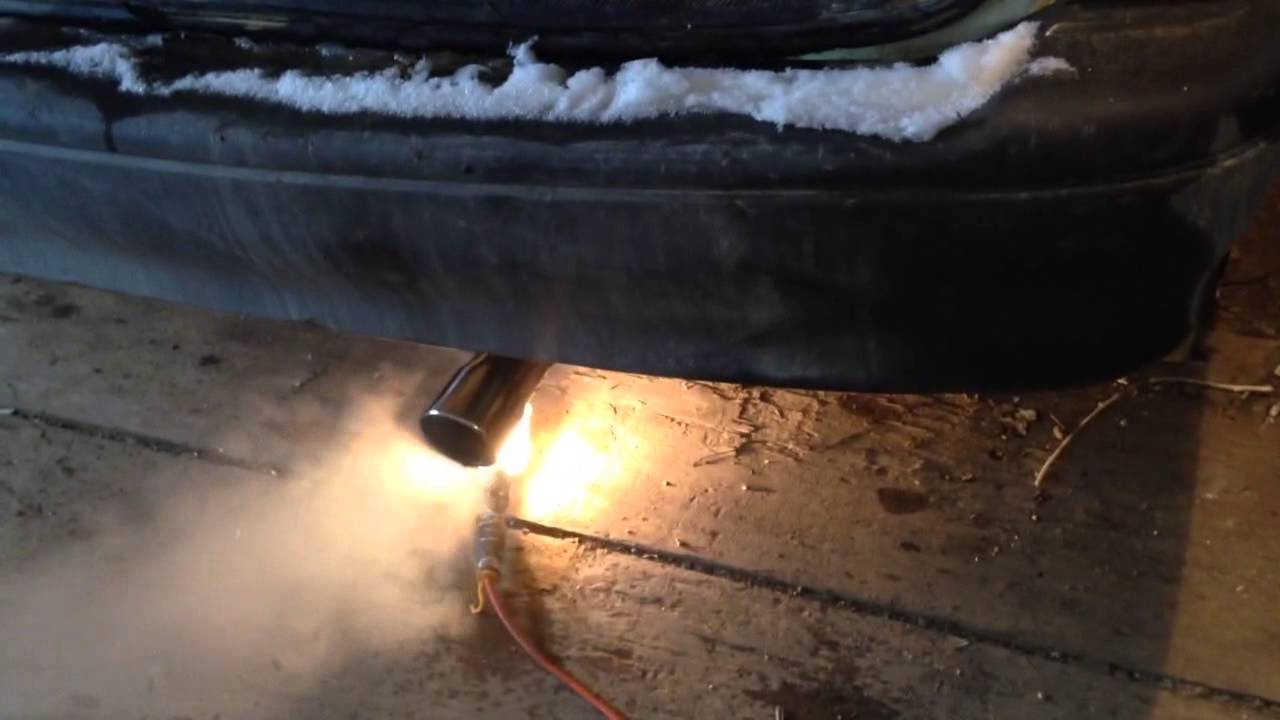 1991 Toyota Previa My exhaust setup