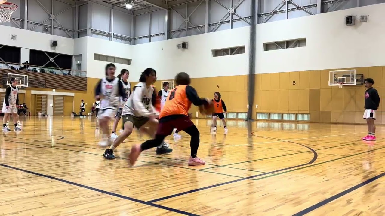 2026/2/22下関べるちゃんリーグ1試合目1Q(女子)