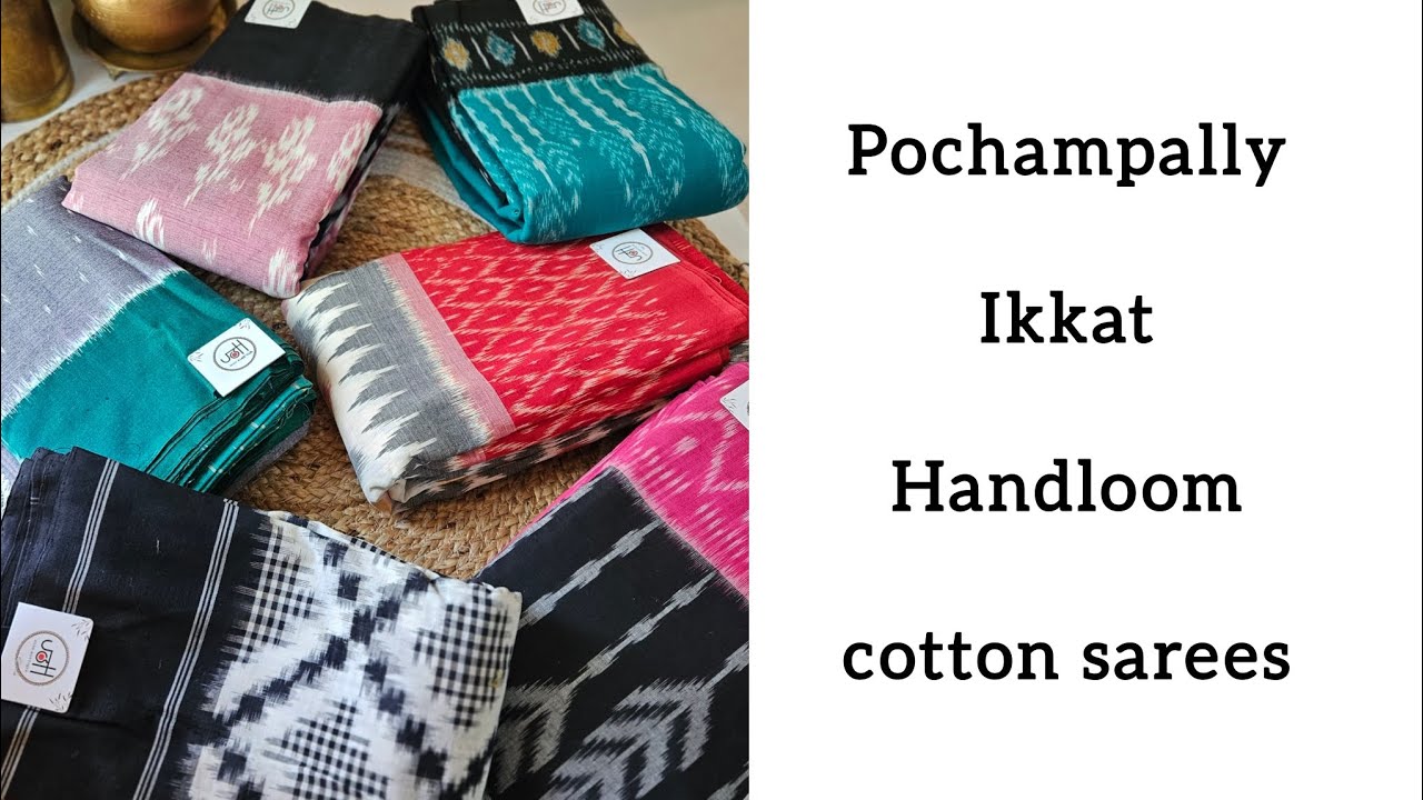 Сари из чистого хлопка ручной работы Pochampally Ikkat. Вотсап 9789326549 #joshboutique See More