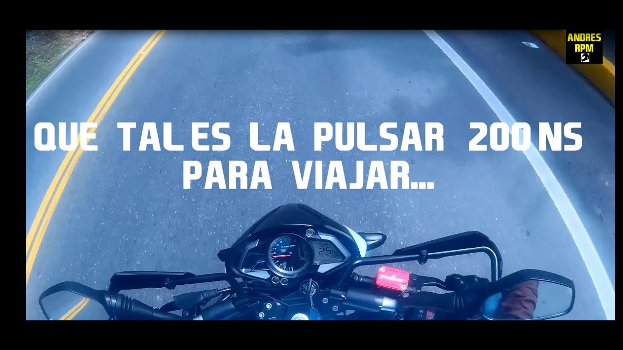 ¿Qué tal es la motocicleta Pulsar 200NS para viajar? Ruta Ibagué-Cajamarca en pulsar 200 NS