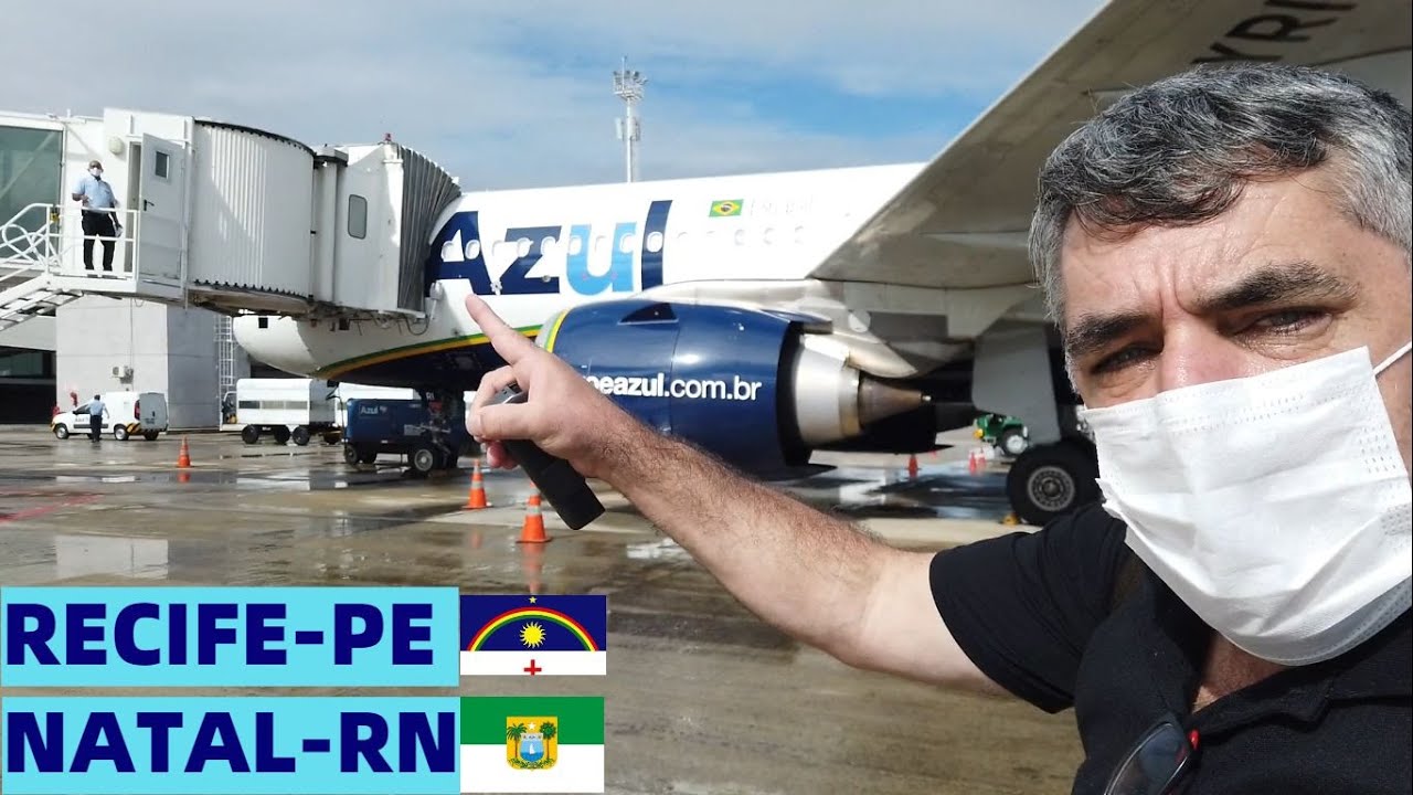 DE RECIFE-PE ATÉ NATAL-RN NO RÁPIDO VOO DO A320Neo DA AZUL LINHAS AEREAS - TRIP REPORT