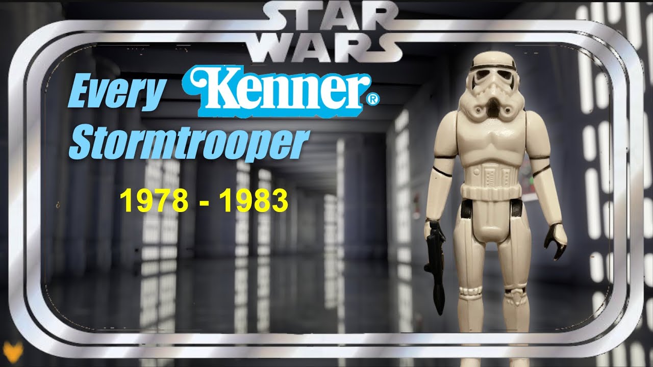 Every Vintage Kenner Star Wars Stormtrooper Figure 1978-1983