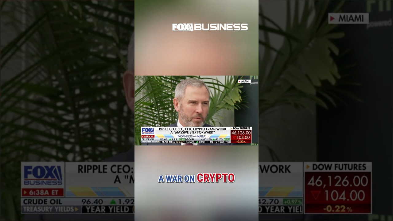 &laquo;Законодательная война&raquo;: генеральный директор Ripple критикует администрацию Байдена за войну в с...
