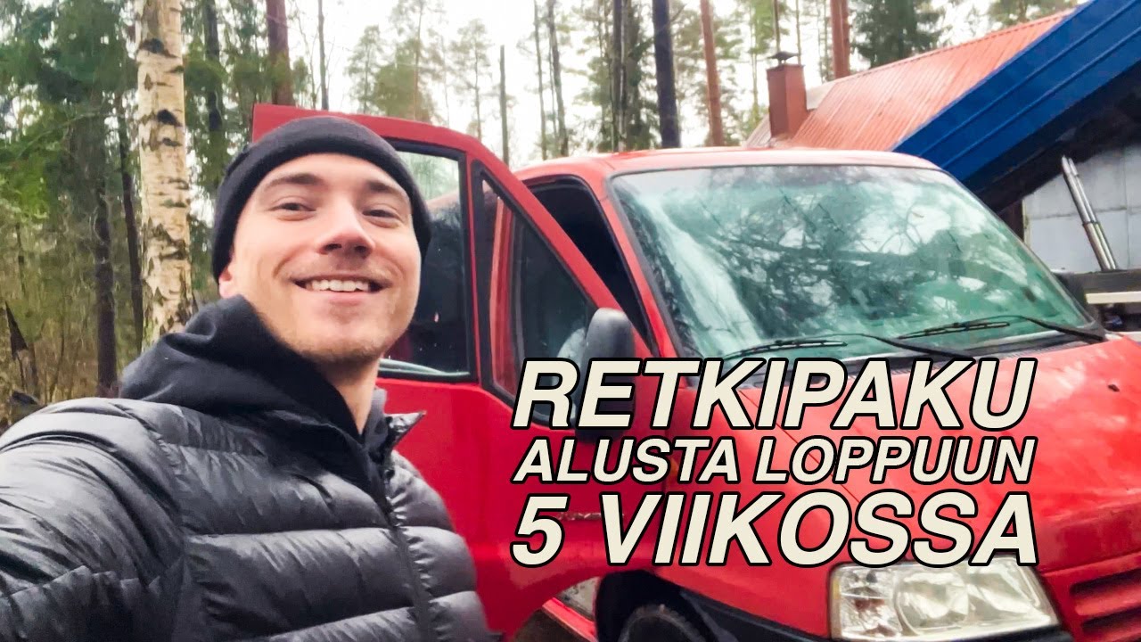 Retkipaku Alusta Loppuun | Koko Projekti 5 Viikossa