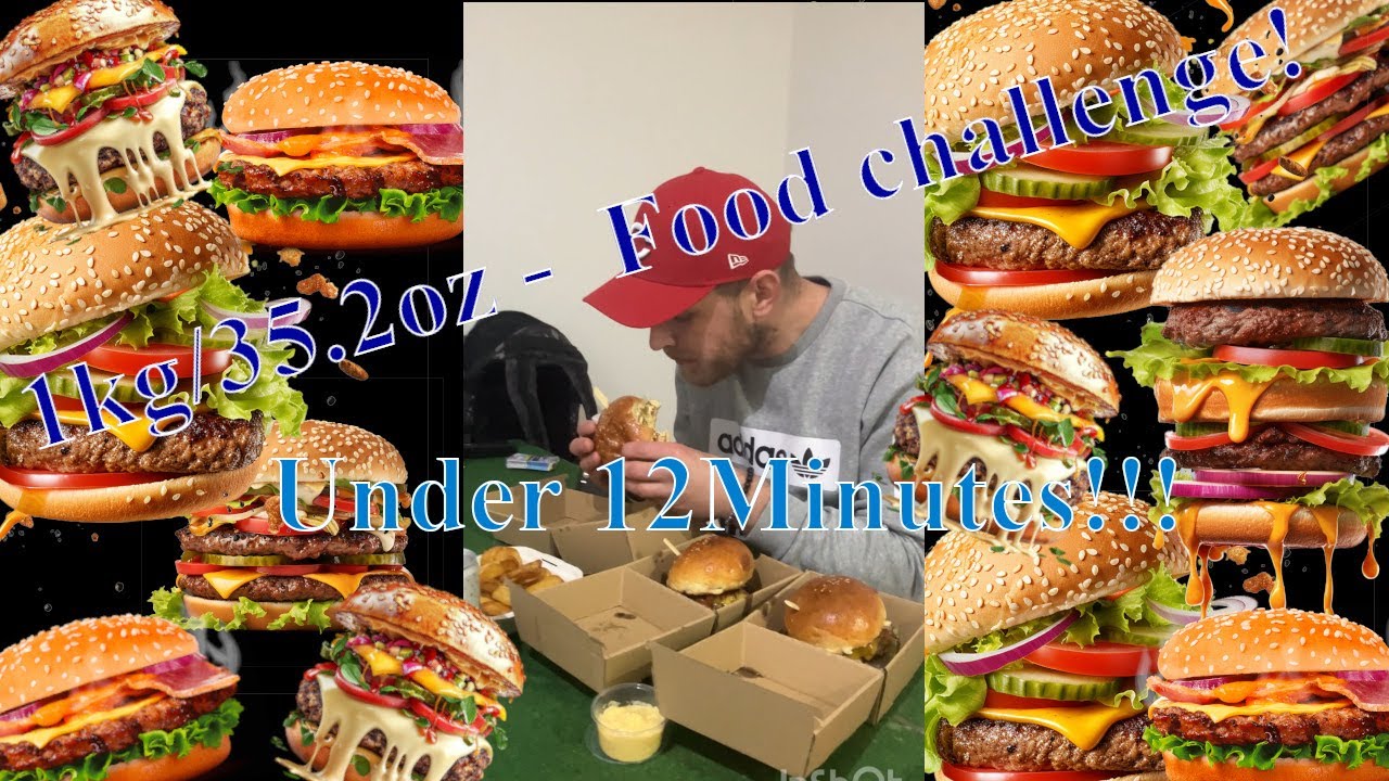 1kg of food under 12minutes! - CHALLENGE! #challenge  #food #funny