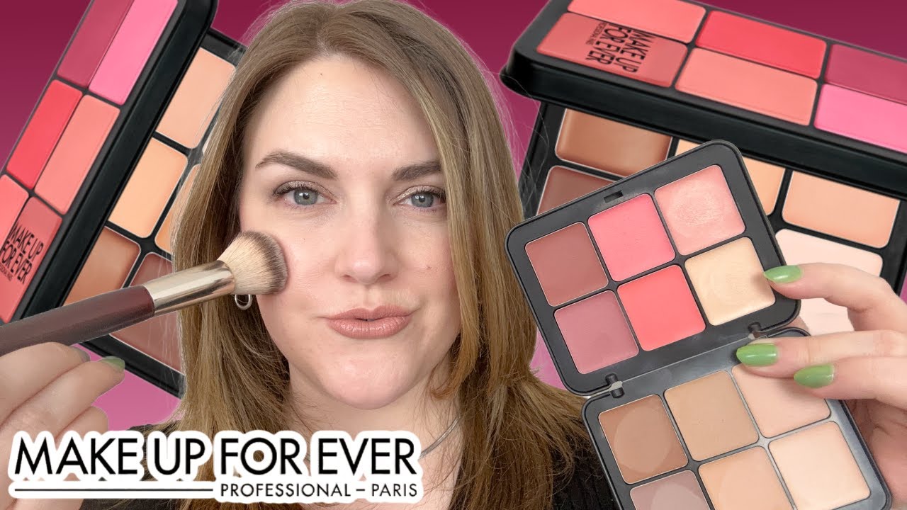 MAKEUP FOREVER HD SKIN FACE ESSENTIALS PALETTE | Full review and try-on