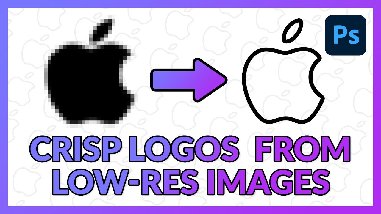 How to Create Vector Logos from Low-Resolution Images in Photoshop