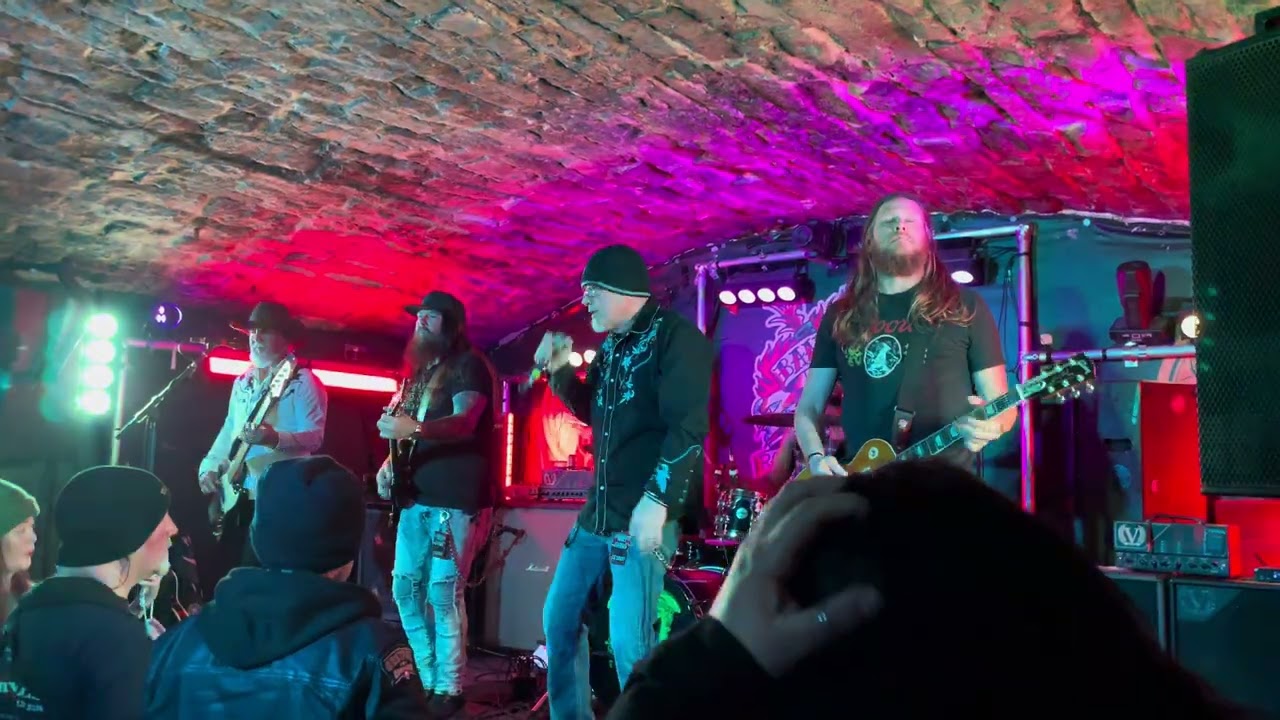 Preacher Stone - Writing On The Wall.  Live at Bannermans, Edinburgh 3 February 2026