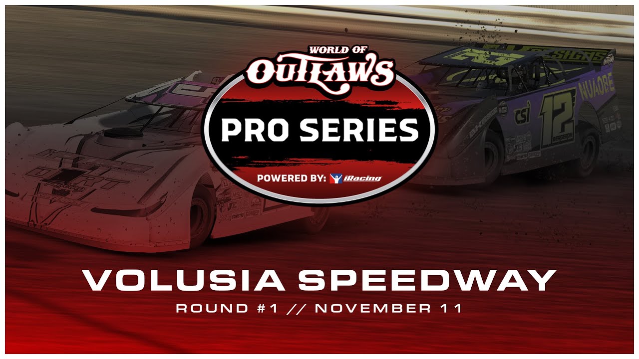 World of Outlaws Pro Series | Round 1 at Volusia Speedway Park | Dirt Late Model