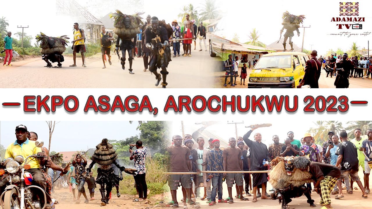 New Ekpo Video : This Is Ekpo Asaga, Arochukwu 2023 - AdamaziTV In Abia State (A MUST WATCH)