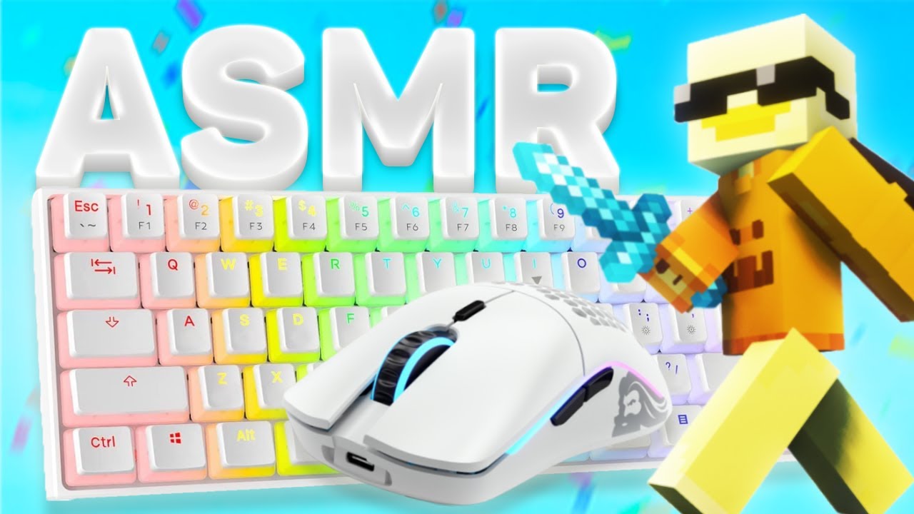 Keyboard + Mouse ASMR Sounds [2000+ FPS] | Hypixel Bedwars