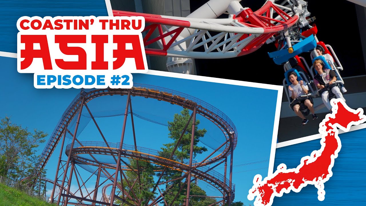 Visiting a Classic Japanese Theme Park near Tokyo! The Quirky Rides of Yomiuriland!