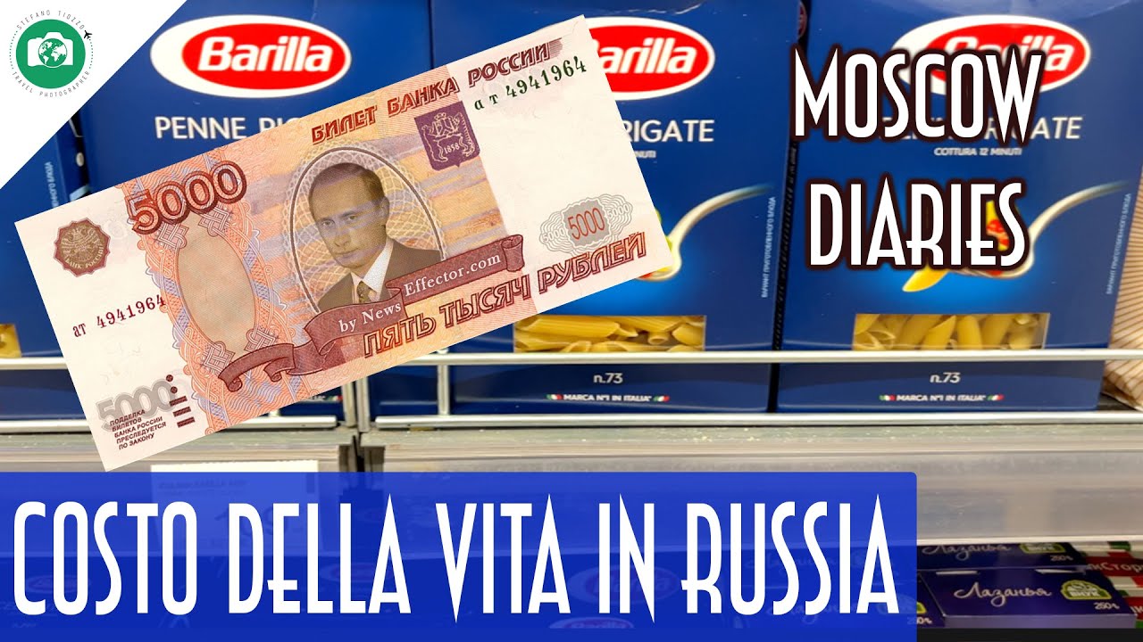 SUPERMERCATI e COSTO DELLA VITA in RUSSIA dopo le SANZIONI