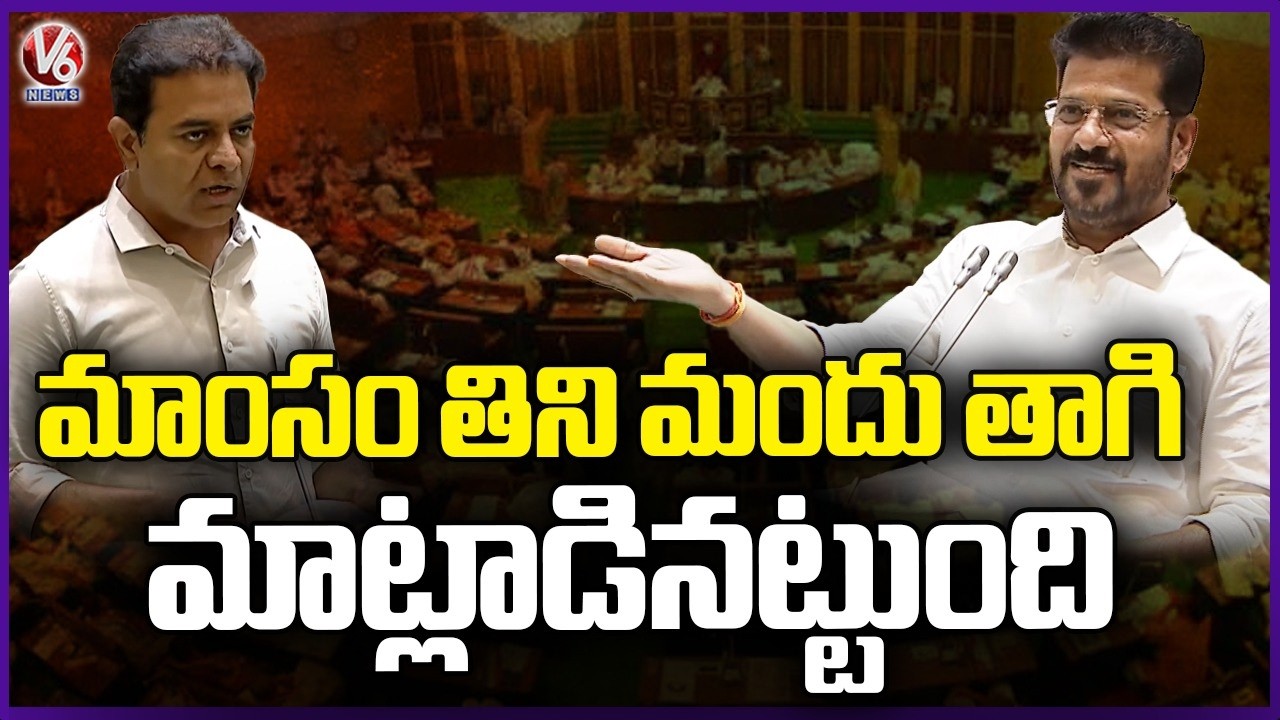 CM Revanth Reddy Comments On  BRS MLA's Behaviour In Telangana Assembly | V6 News