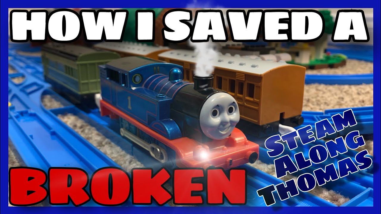 How I Saved A BROKEN Steam Along Thomas From SCRAP | Tomy Thomas and Friends