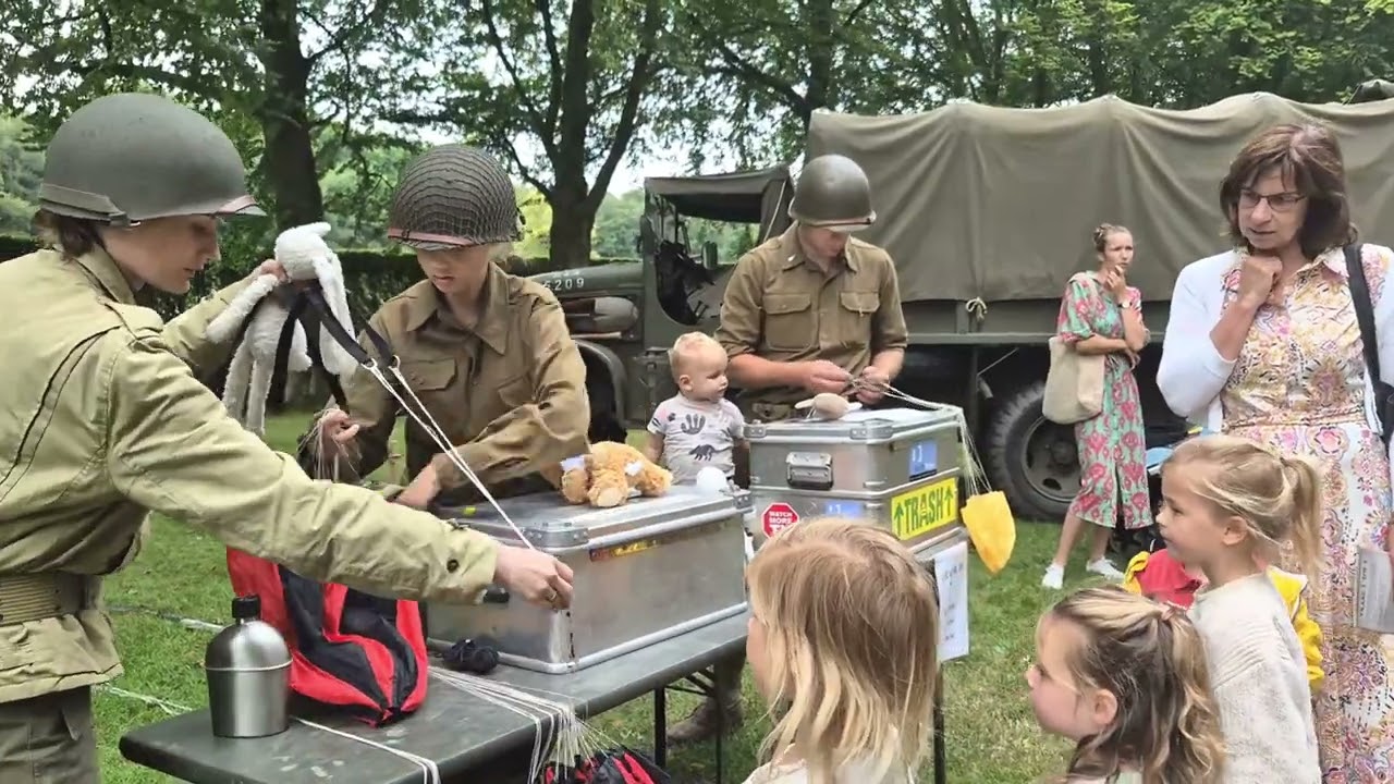 Terdege Zomerfair 2024 - WWII Engineers Re-enactment - Education