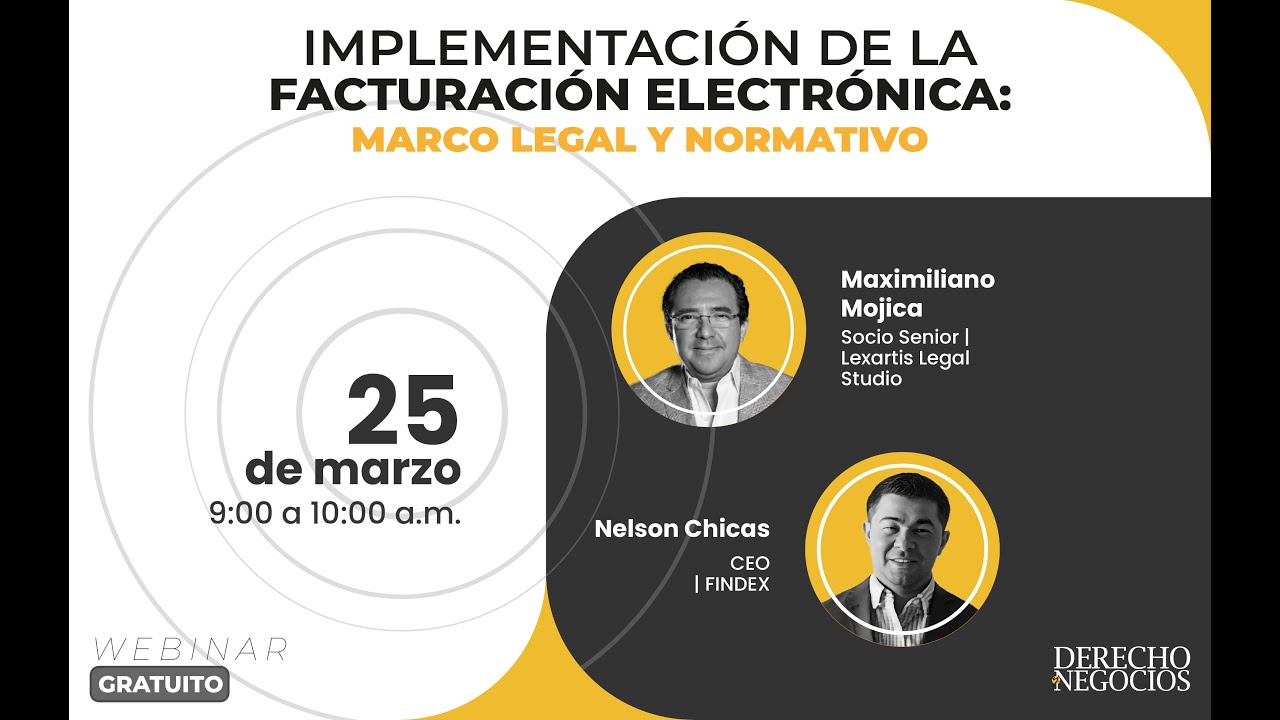 Implementación de la facturación electrónica en El Salvador.